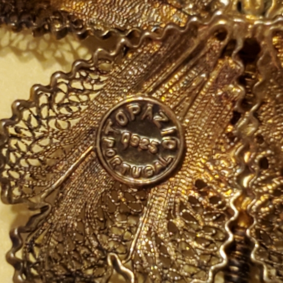 VTG BUTTERFLY BROOCH - Picture 4 of 6